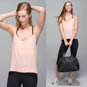 Lululemon Wake & Flow Camisole Tank in Pink